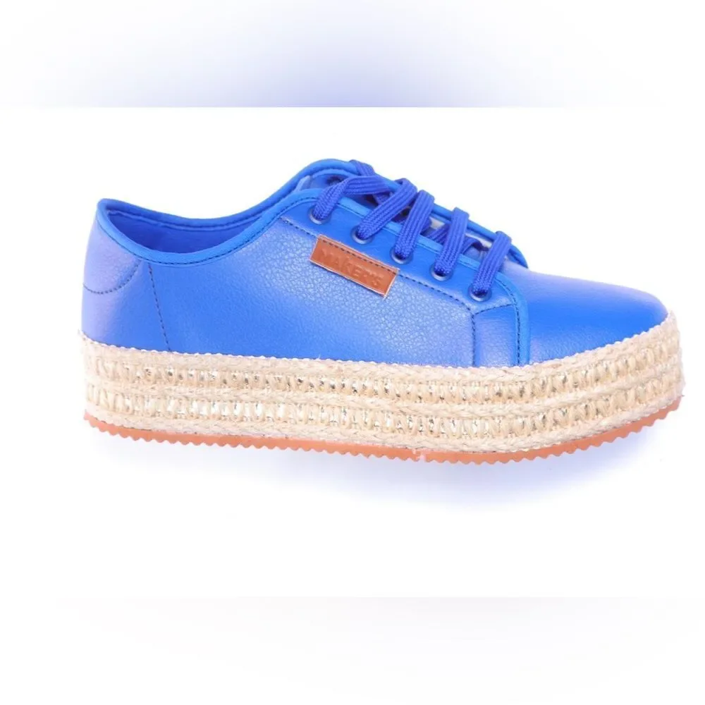Blue Espadrilles Sneakers